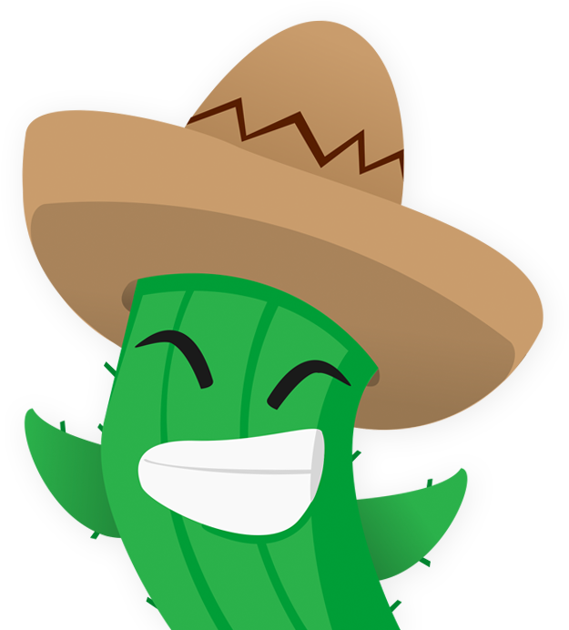 Happy Cactus By Dapperdesignsuk On Deviantart Reading - Happy Cactus (800x800)