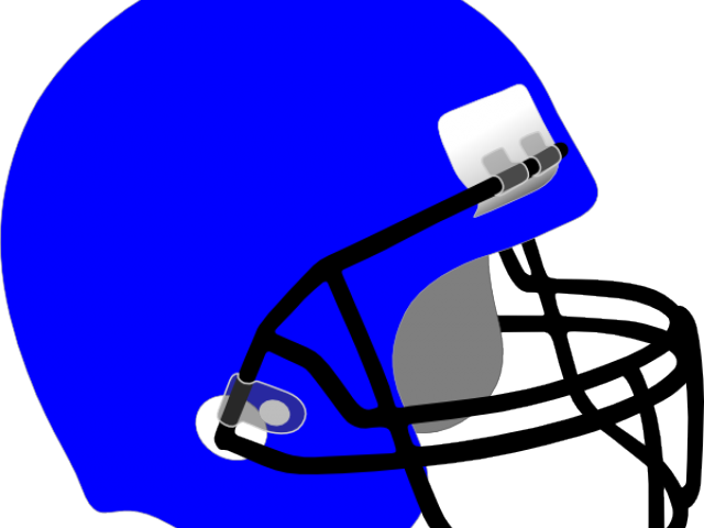 Washington Redskins Clipart Helmet Clipart - Clip Art Blue Football Helmets (640x480)