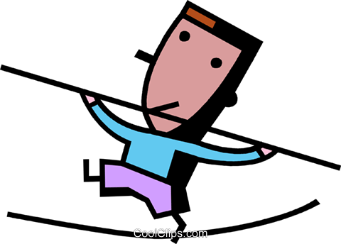 Acrobats Royalty Free Vector Clip Art Illustration - Acrobats Royalty Free Vector Clip Art Illustration (480x344)