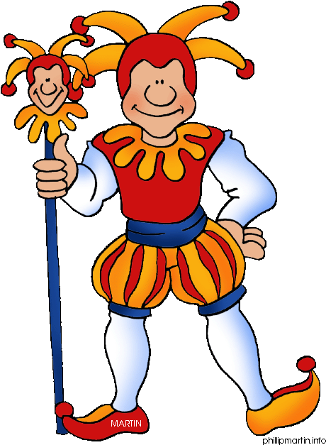 In Banquet , There Were Musicians , Acrobats And Jesters - Jester Clip Art (477x648)
