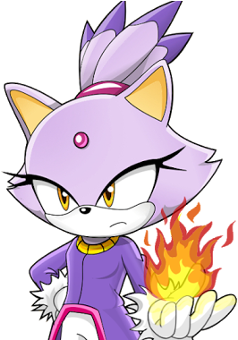 What Do You Know I Am The Guardian Of The Sol Emeralds - Blaze The Cat Transparent (379x379)