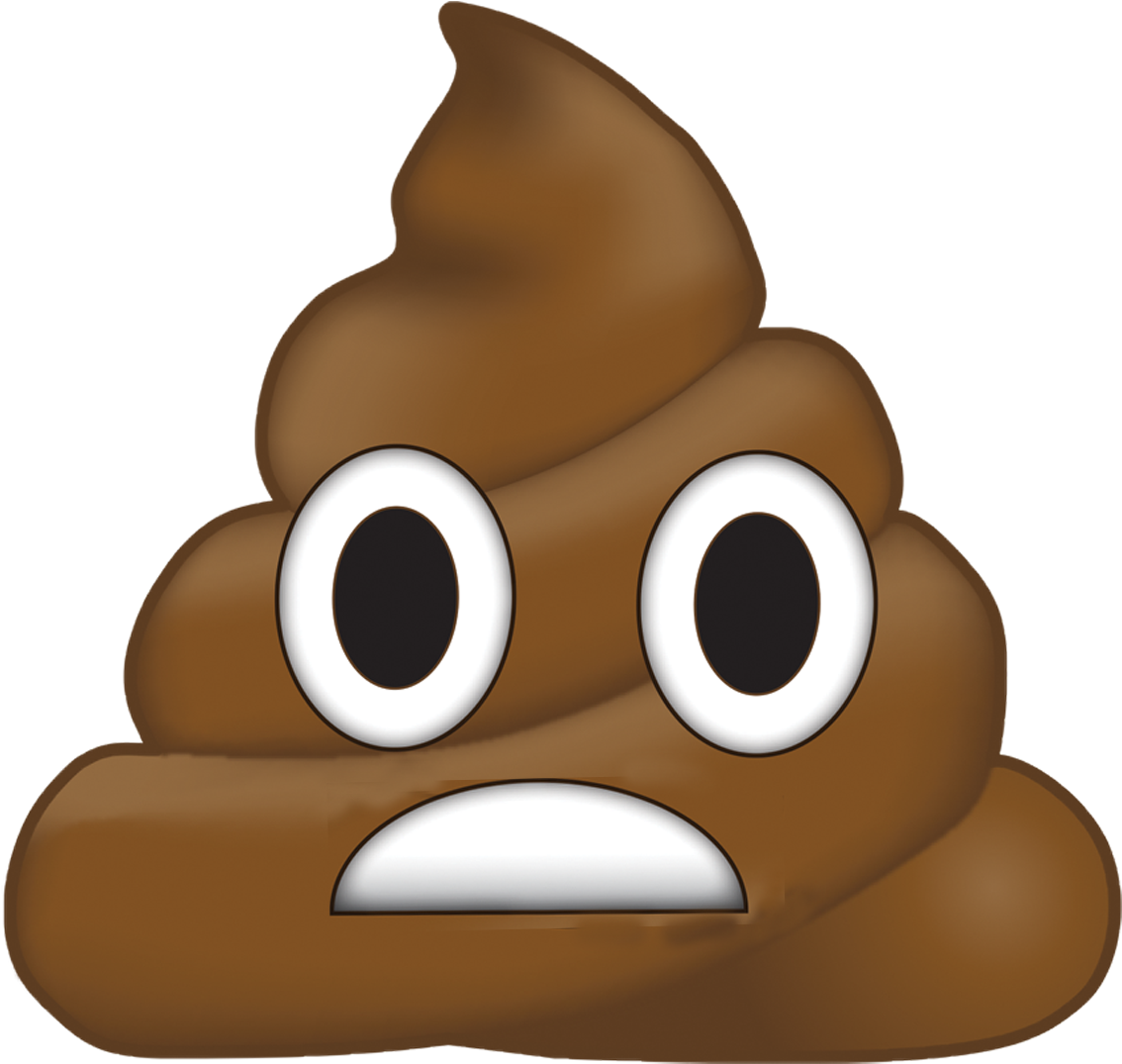 Poop Emoji Sticker (1200x1200)