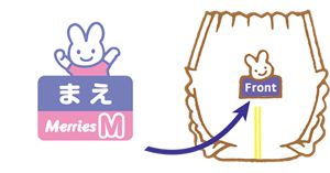 Prepare A New Diaper - Cartoon (300x157)