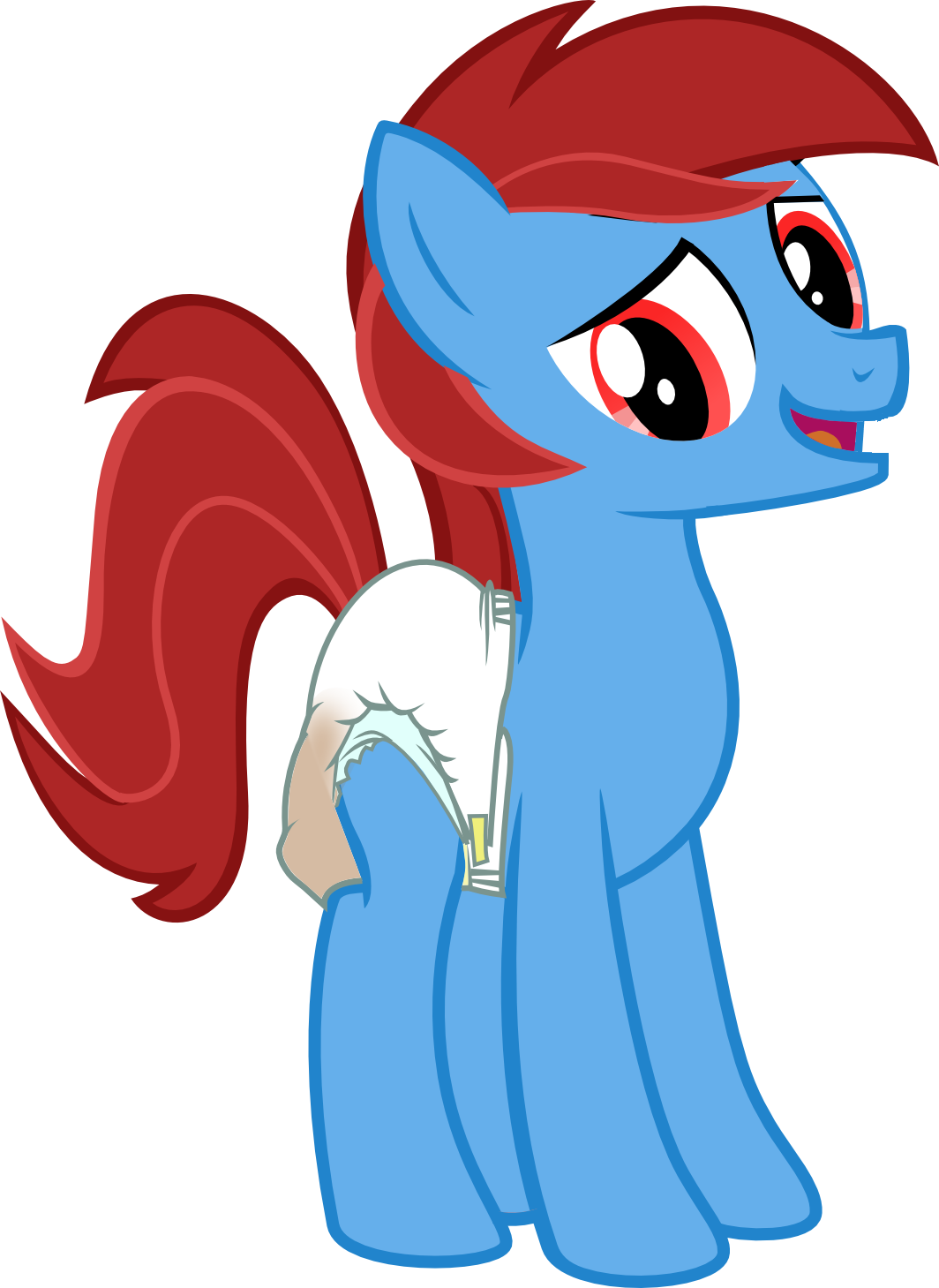 Cupcakescankill, Diaper, Diaper Fetish, Messy Diaper, - Cartoon (1064x1459)