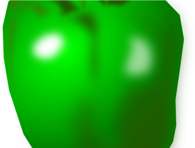 Pepper Clipart Green Pepper - Bell Pepper (640x480)