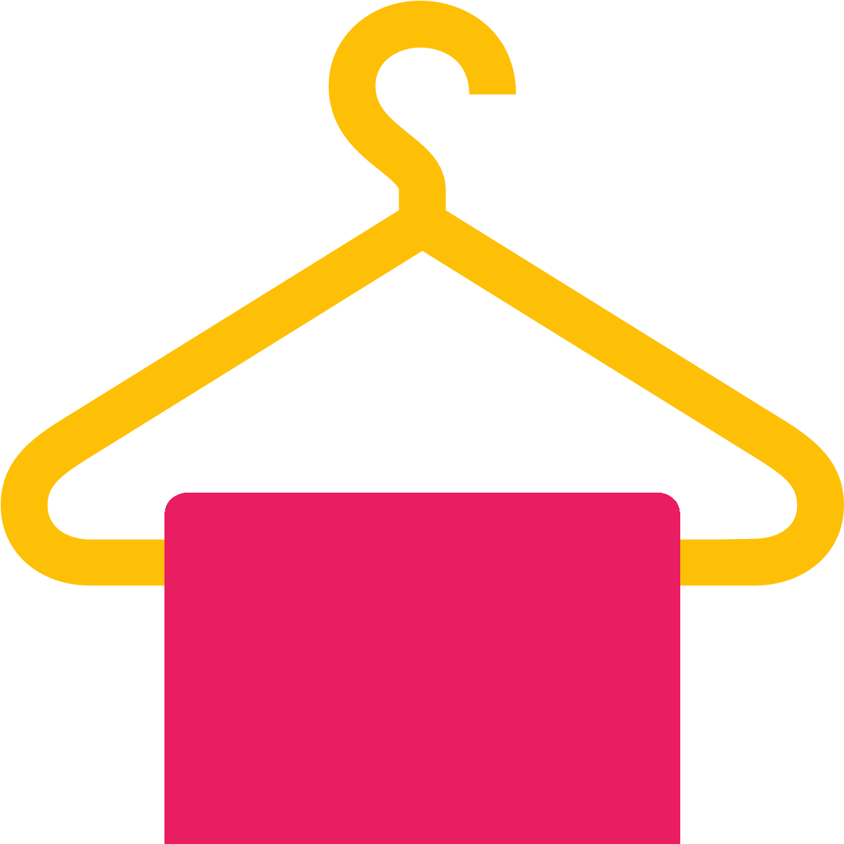 Clothes Hanger Picture Раздевалка Icono Descarga Gratuita - No More Wire Hangers! Throw Pillow (1600x1600)