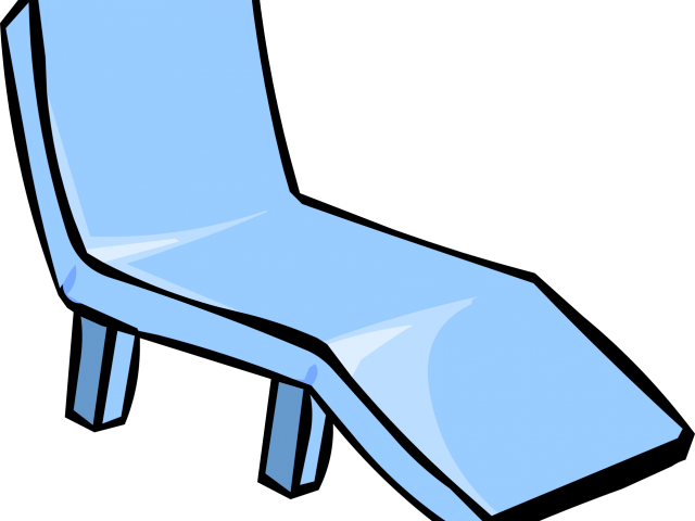 Chair Clipart Deckchair - Club Penguin Blue Furniture (640x480)