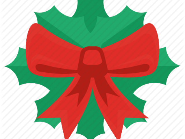 Bow Tie Clipart Holiday - Vector Christmas Ornaments (640x480)