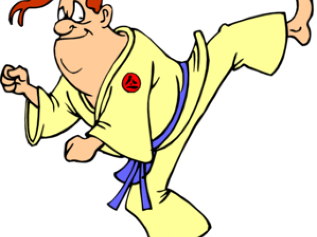 Karate Clipart Karate Man - Weltbester Judokämpfer: Motiv Notizbuch, Notebook, (640x480)