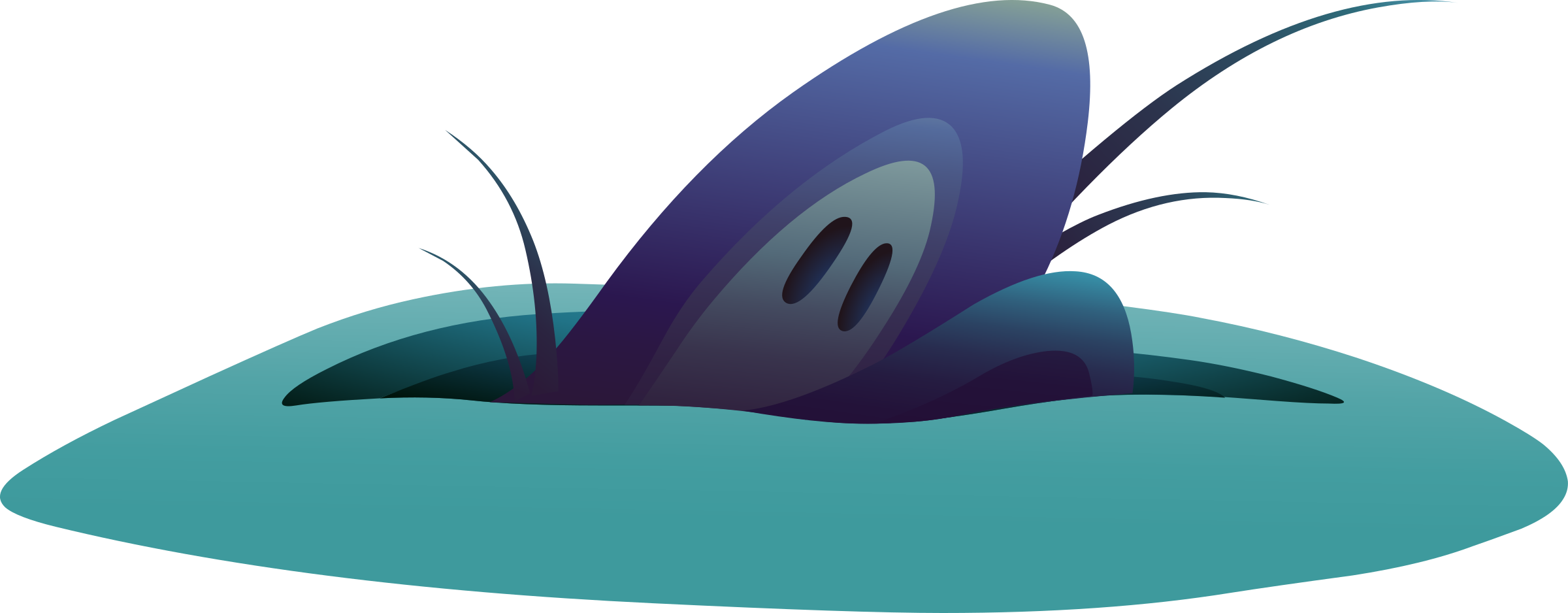 This Free Icons Png Design Of Ilmenskie Grass Guys - This Free Icons Png Design Of Ilmenskie Grass Guys (2400x938)