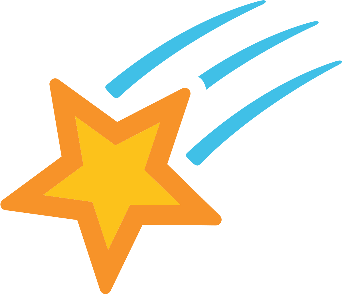 File Emoji U1f320 Svg Wikimedia Commons Compliance - Shooting Star Emoji (1199x1031)