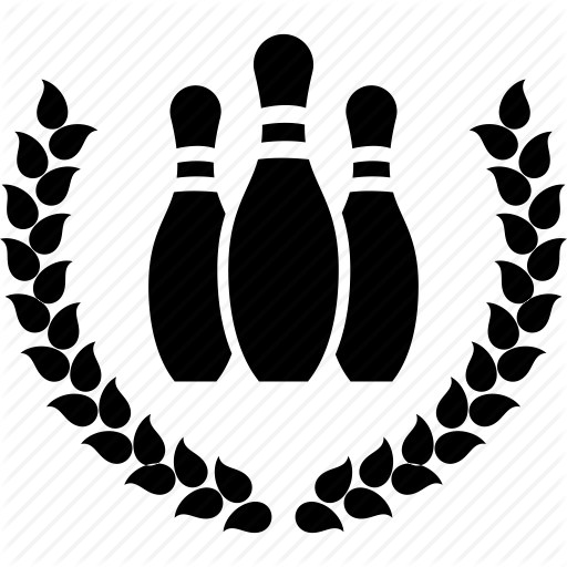 Wreath Clipart Champion - Bowling Champion Png (512x512)