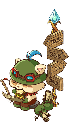 Stop Feeding Yourself Teemo League Of Legends Champions - Teemo Lol Fan Art (284x497)