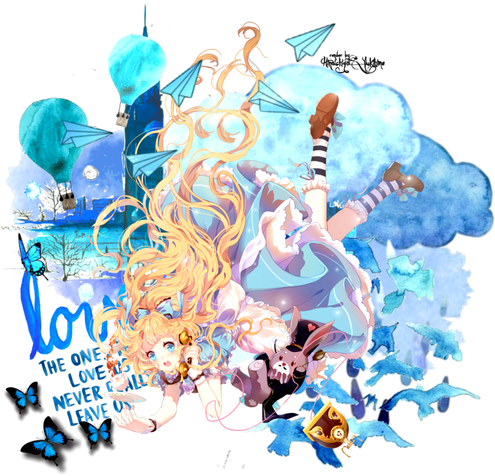 Alice In Wonderland Png (1024x1024)