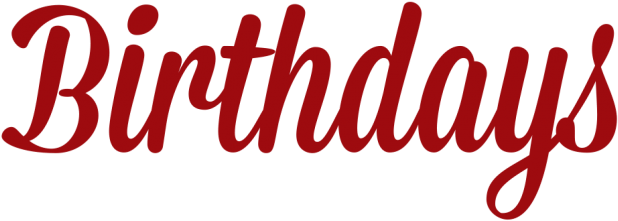 Country Music Birthdays - Echo Park Dies-celebration Word (670x268)