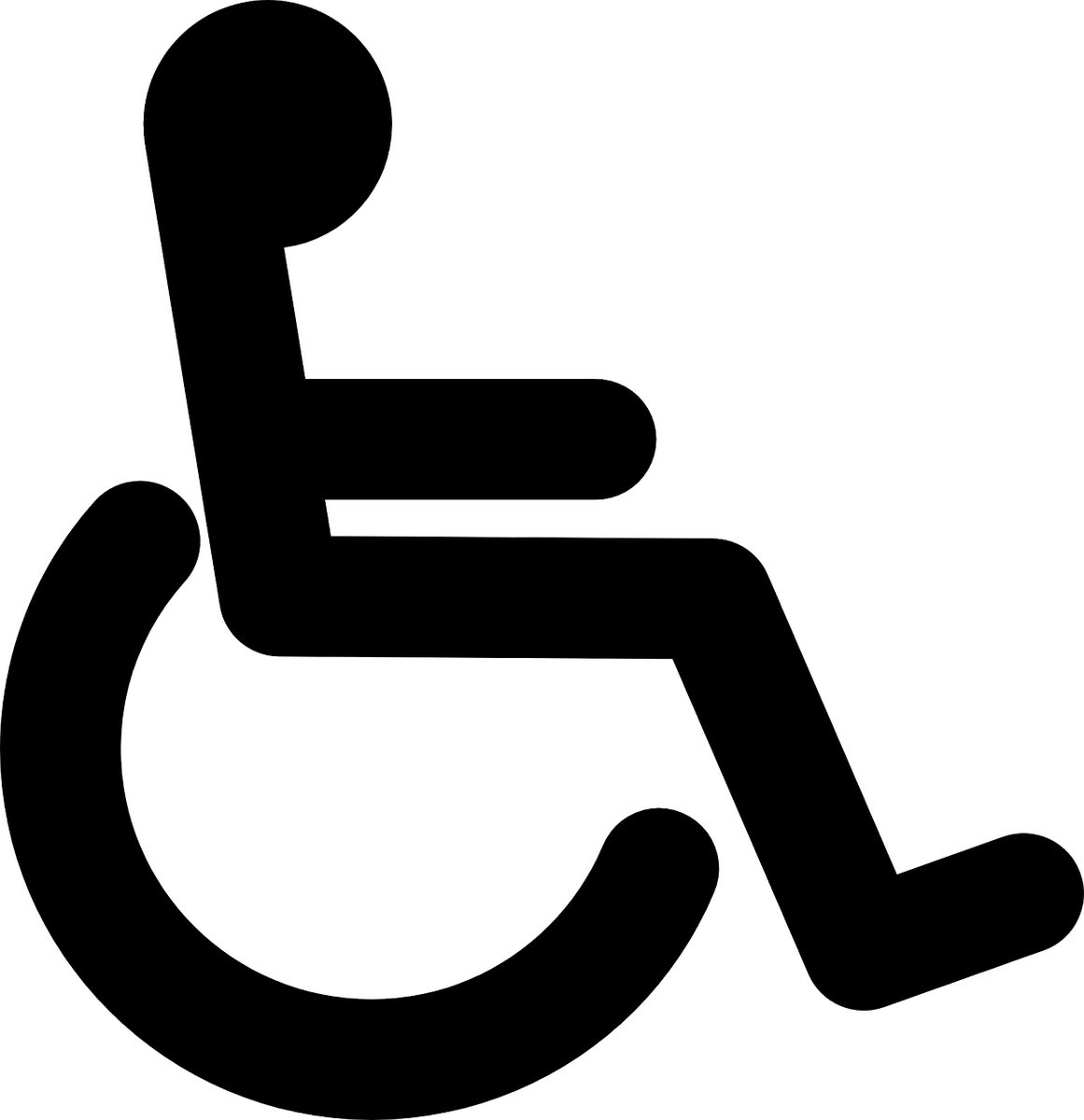 If You Have A Handicap Hang Tag, Or Are Eligible For - Wheelchair Clipart (1161x1200)