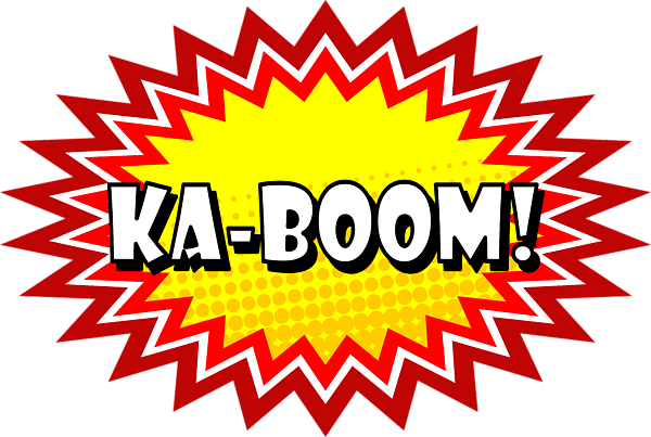 Bleed Area May Not Be Visible - Pow Onomatopoeia (600x403)