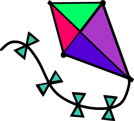 Free Kite Jenny's Crafty Creations - Clip Art (467x423)