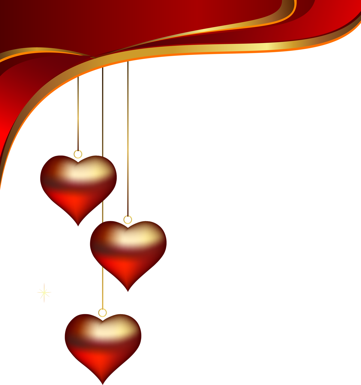 Decoration Png Clipart Floral Ornament Clip Art - Love Background Png Hd (1203x1280)