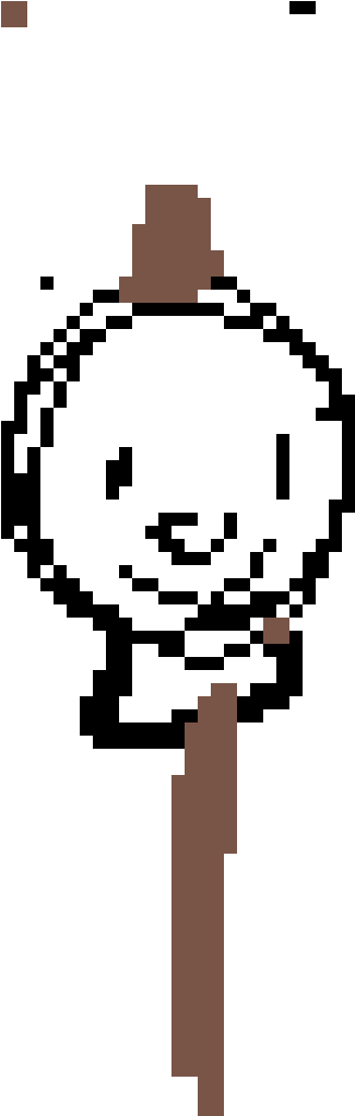 Mannequin Head On A Sticka Roo - Cartoon (1200x1200)