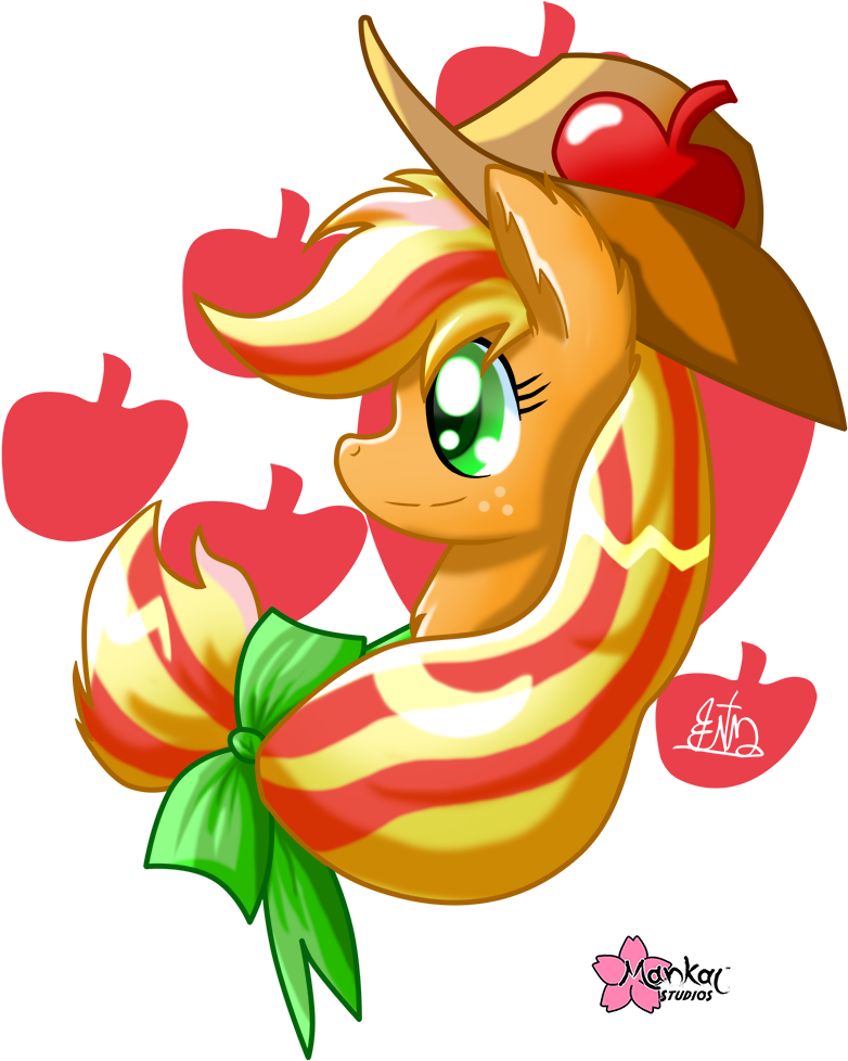 Aj, Sweet As Apple Cider By Clouddg - Cartoon (839x1000)