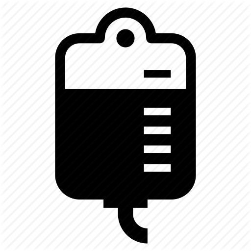 Blood Bag Icon Clipart Intravenous Therapy Blood Transfusion - Illustration (512x512)