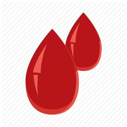 Cartoon Blood Png - Cartoon Blood Drop (512x512)