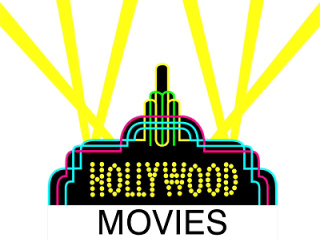 Singing Clipart Hooray For Hollywood - Hollywood Clipart Png (640x480)