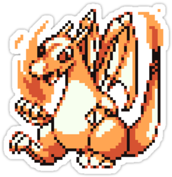 September 11, 2018, - Charizard Red And Green (375x360)