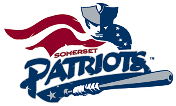 Sp Logo Bot - Somerset Patriots Logo (562x340)
