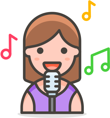 Singer Vector Penyanyi Clip Art Transparent Stock - Woman Judge Vector (512x512)