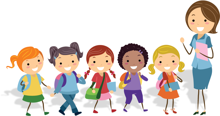 Children Png Cartoon - Teacher And Student Cartoon Png (926x503)
