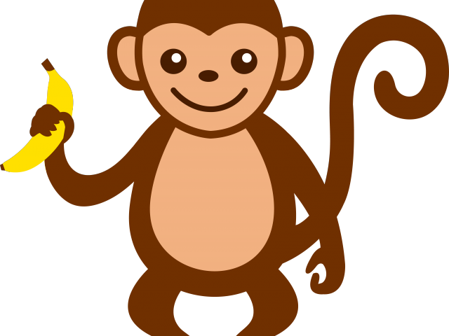 Monkey Clipart Cartoon - Monkey Clipart (640x480)