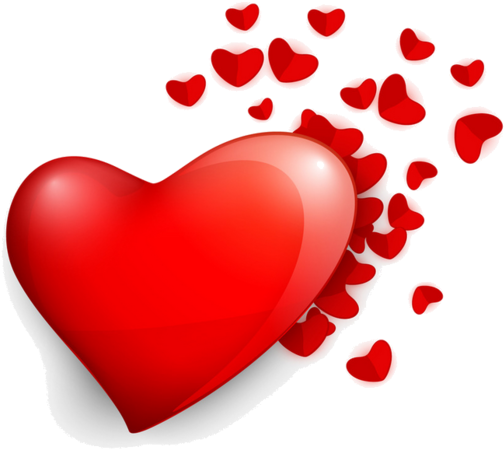 Missing You Love, Clean Heart, Clipart Design, Tube, - Sevgi Resımlerı (600x581)