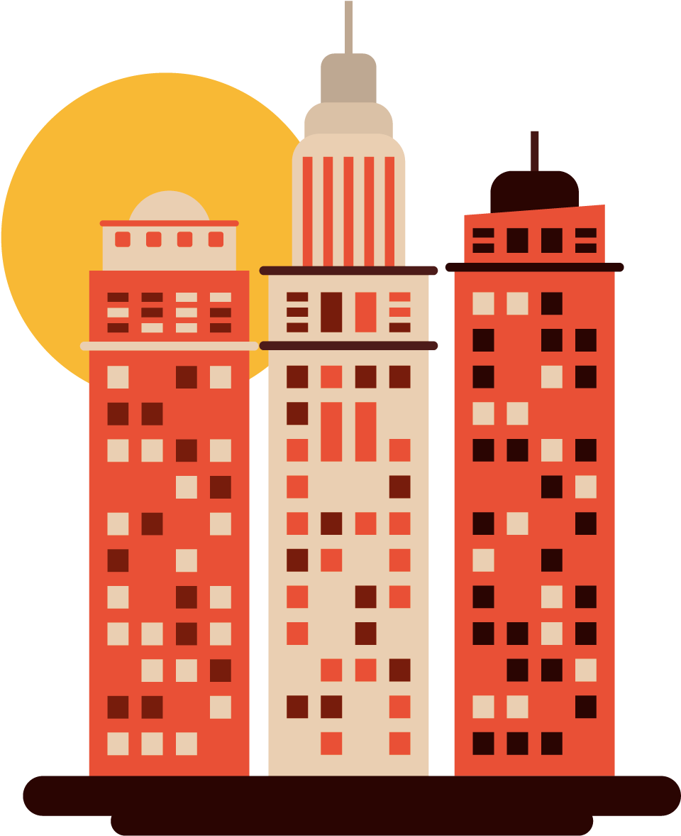 Jpg Royalty Free Stock Design Cartoon Architecture - Building Flat Design Png (1772x1772)