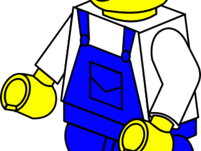 Construction Worker Clipart - Lego Construction Coloring Pages (640x480)