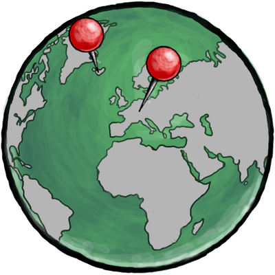 Travel Pins - Earth (400x400)