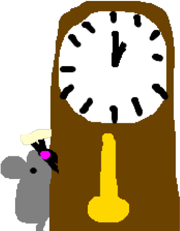 Hickory Dickory Dock Clipart - Hickory Dickory Dock Clipart (640x480)