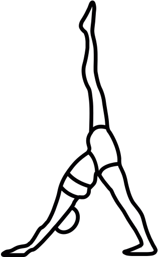 Yoga Exercise Png File - Posição De Yoga De 3 (512x512)