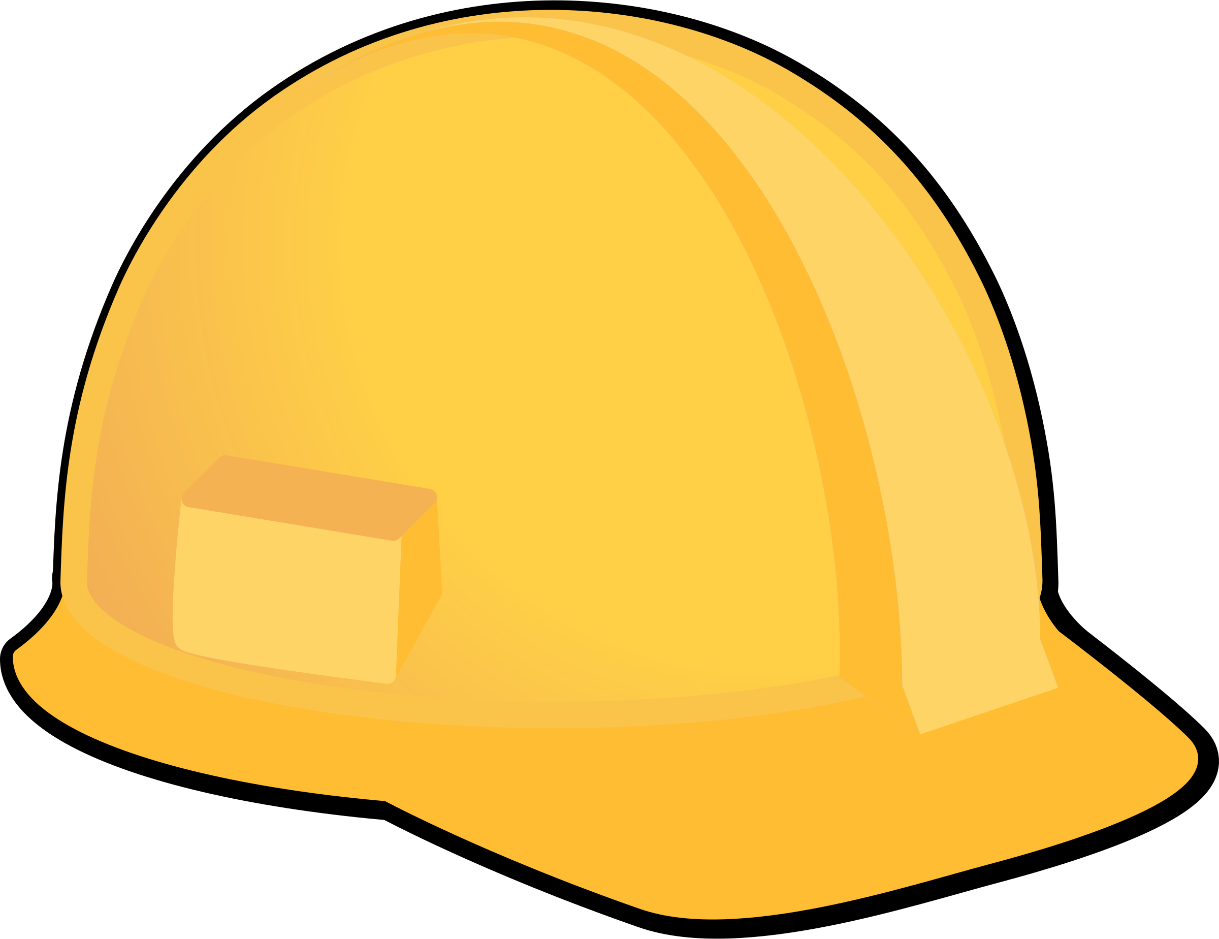 Hard Hats Yellow Cap Helmet - Hard Hat (2400x1848)