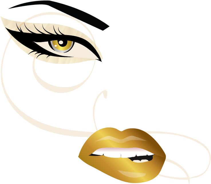 Create Your Own Sexy Face Free With - Make Up Png Logo (837x686)