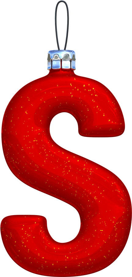 Christmas Letters Png - Christmas Font Letter S (525x961)