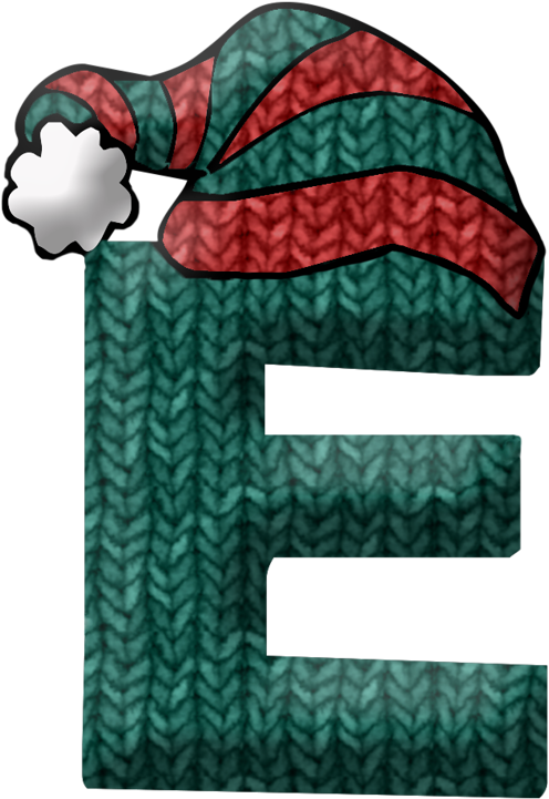 Letter E For Christmas Christmas Alphabet, Letter Of - Christmas Alphabet Letter Clipart (602x800)