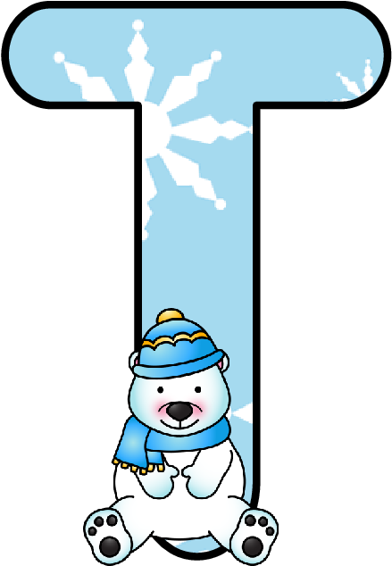 Ch B *✿* Alfabeto Winter De Kid Sparkz Christmas Alphabet, - Alfabeto Winter De Kid (491x670)