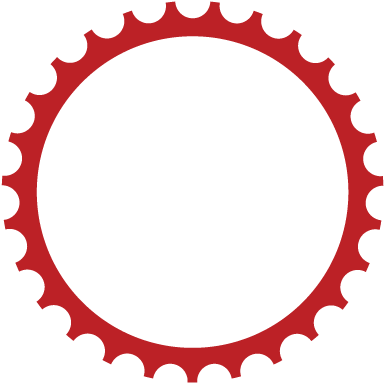 Statgear - Circle Frame Png Red (393x394)