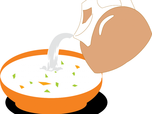 Porridge Clipart Fish Soup - Chicken As Food (640x480)