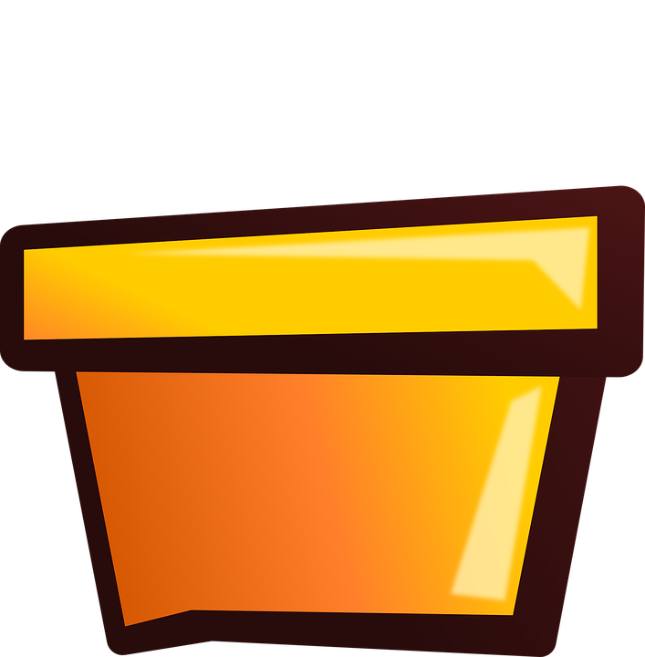 Potted Plants Clipart Planter Box - Empty Flower Box Clipart (707x720)