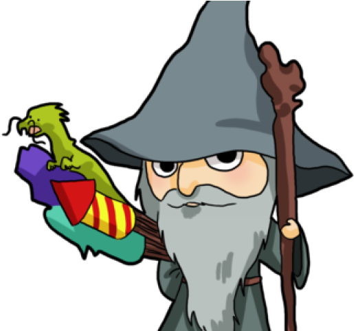 Gandalf Clipart Minimalist - Gandalf Chibi (640x480)