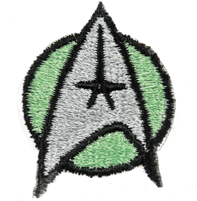 Medical Insignia Authentic Design Detailed Embroidery - Star Trek The Motion Picture Green Medical Patch (400x400)
