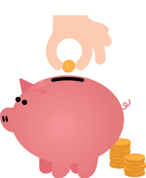 Getting The Most Bang For Your Buck - Cartoon (600x734)